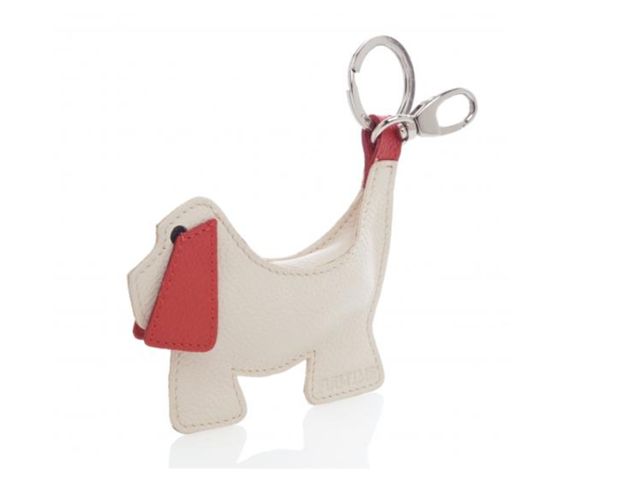 PORTACHIAVI - CAGNOLINO - BIANCO - FUNNY GIFT