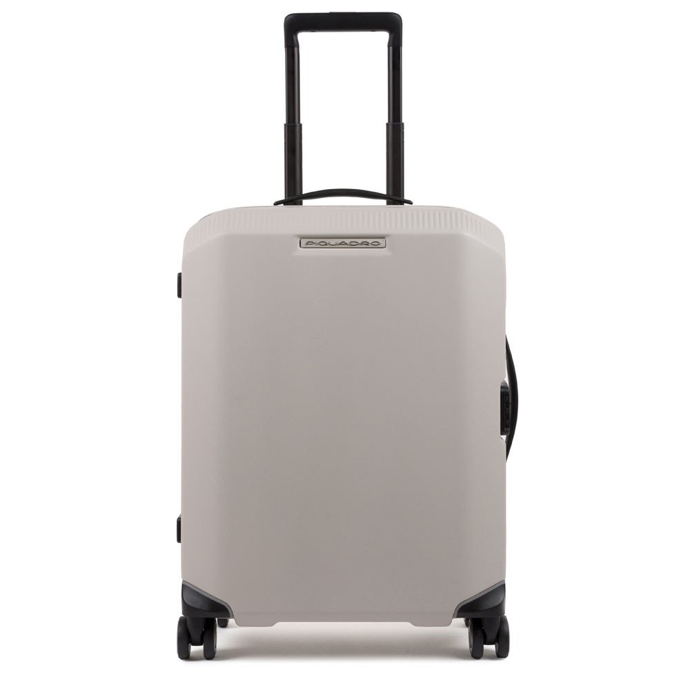 Trolley cabina rigido ultra slim quattro ruote PIQ3 GRIGIO